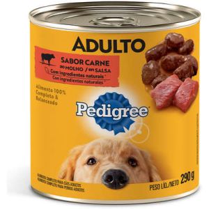 Pedigree Lata Carne Ao Molho para Cães Adultos- 290g