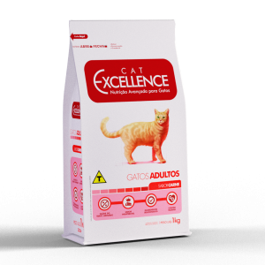Ração Cat Excellence Carne para Gatos Adultos 1 Kg