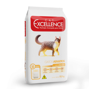 Ração Cat Excellence Frango para Gatos Adultos 10,1 Kg