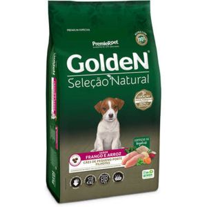 Ração Seca Golden Seleção Natural para Cães Filhotes Raças Pequenas 10.1 Kg