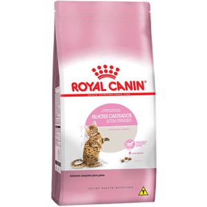 Ração Royal Canin Feline Kitten Sterilised para Gatos Filhotes Castrados de 6 a 12 meses- 400g