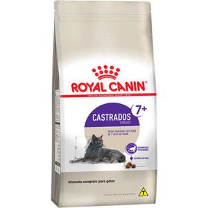 Ração Royal Canin Feline Sterilised 7+ para Gatos Adultos Castrados com mais de 7 anos- 400g