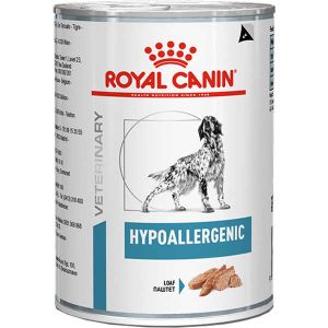 Royal Canin Canine Lata Veterinary Diet Hypoallergenic para Cães Adultos-400g