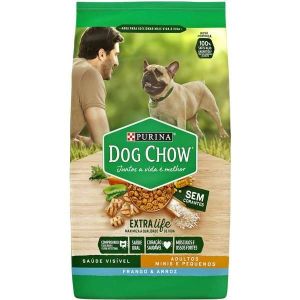Ração Dog Chow Frango e Arroz para Cães Adultos Raças Pequenas- 1 Kg