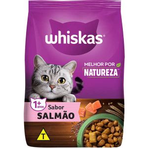Ração Whiskas Melhor Por Natureza Salmão Para Gatos Adultos 2.7 Kg