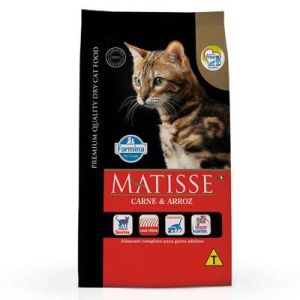 Ração Matisse Carne E Arroz Para Gatos Adultos