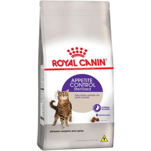 Ração Royal Canin Feline Sterilised Appetite Control para Gatos Adultos Castrados-400g