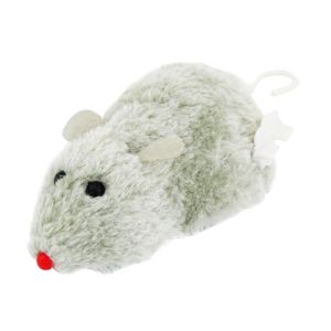 Brinquedo Ratinho Corda Colorido Para Gatos - Branco