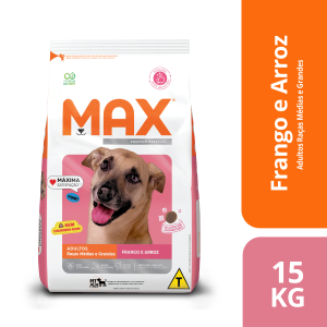 Ração Max Cães Adulto Frango 15Kg