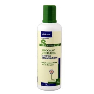 Shampoo Sebocalm Spherulites para Seborréia Virbac-250 ml