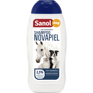 Shampoo Novapiel Sanol Cães, Gatos e Cavalos 500ML