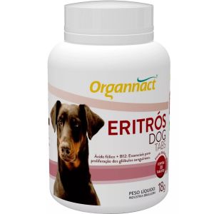 Suplemento Eritrós Dog Organnact 18g 30 Tabletes