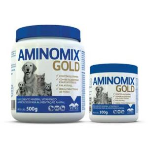 Suplemento Vitamínico Aminomix Gold em Pó