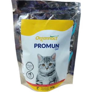 Suplemento Vitamínico Organnact Promun Cat Para Gatos 50 g