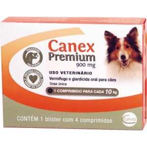 Vermífugo Canex Premium-900 mg
