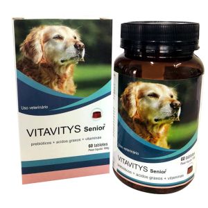 Suplemento Vitamínico Vitavitys Sênior Nutrasyn Para Cães Idosos  - 60 Tabletes