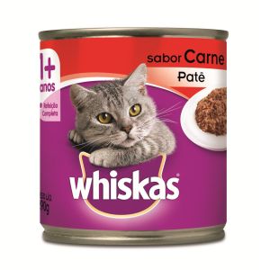 Whiskas Lata Patê Carne para Gatos- 290g