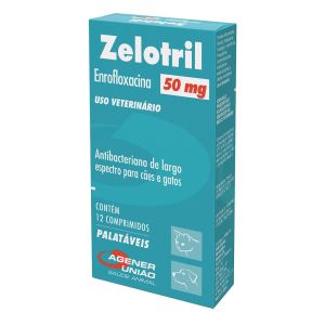 Antibiótico Zelotril 50MG - 12 Comprimidos