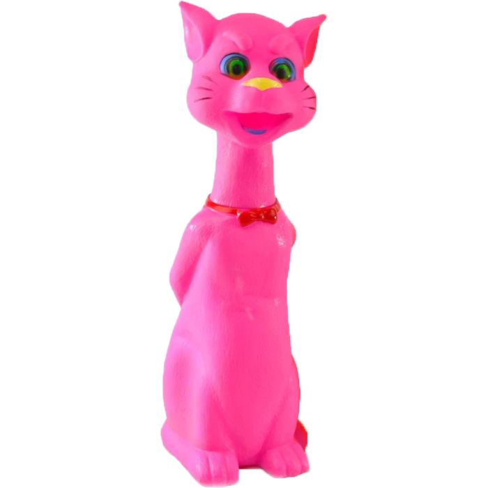 Brinquedo The Pets Brasil Gata Plush Pink com apito em Promoção na